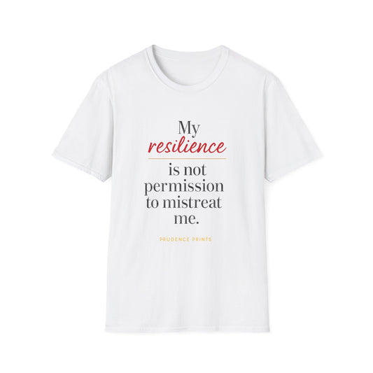 Empowering Resilience T-Shirt | Unisex Quote Tee, Motivation Shirt, Gift for Friends, Self-Care Apparel, Inspirational Wear